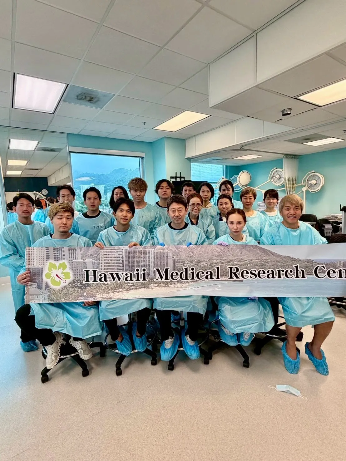 去年の12月ハワイで解剖実習に行きました