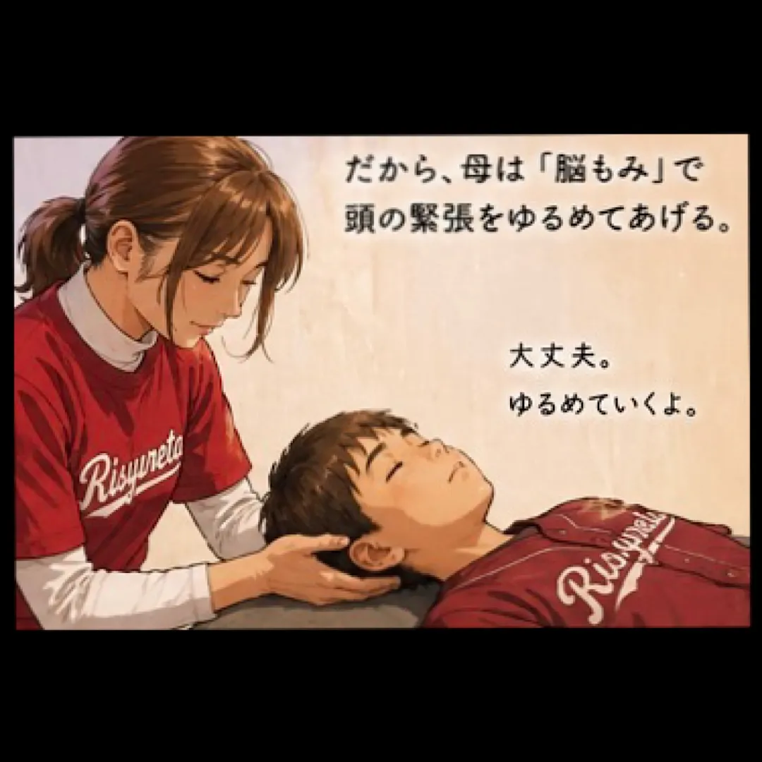 試合になると、なぜか頭が痛くなる。