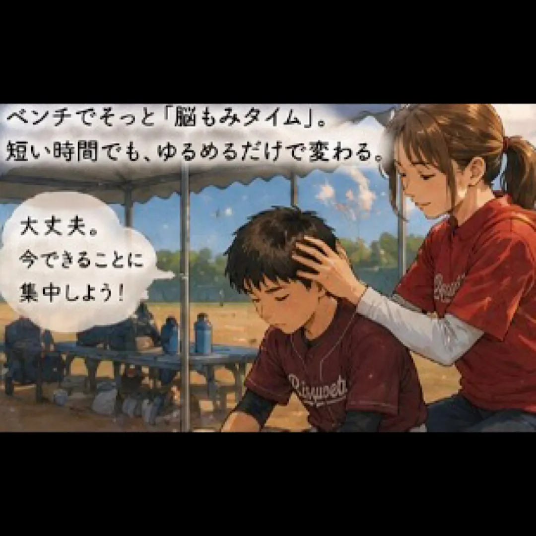 試合になると、なぜか頭が痛くなる。